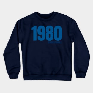 1980 basketball Crewneck Sweatshirt